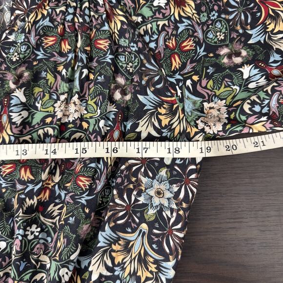 Zadig Voltaire Dress Women Small Floral Garden Reveal Kaleido Mini Smocked Boho - Picture 10 of 13